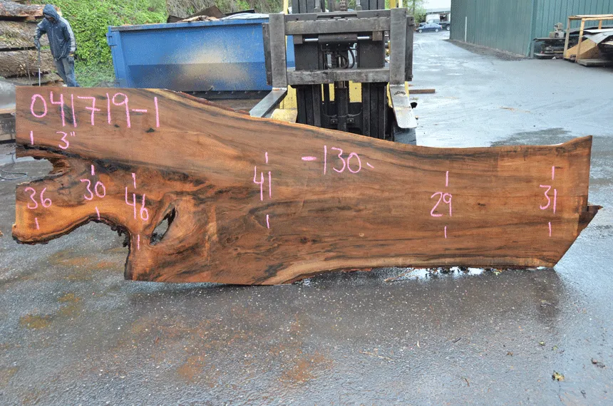 041719-01 Big Leaf Maple Slab