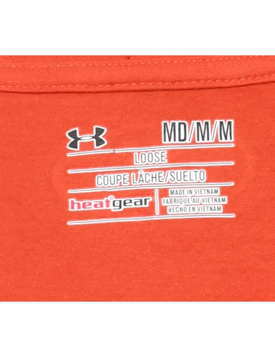 2000s Under Armour Printed T-shirt - M