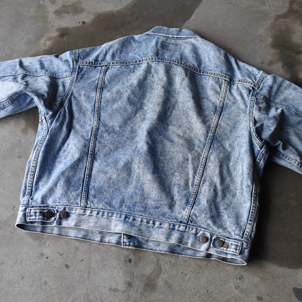 90’s Levi's 70507 ケミカルウォッシュ デニムジャケット USA製 240401