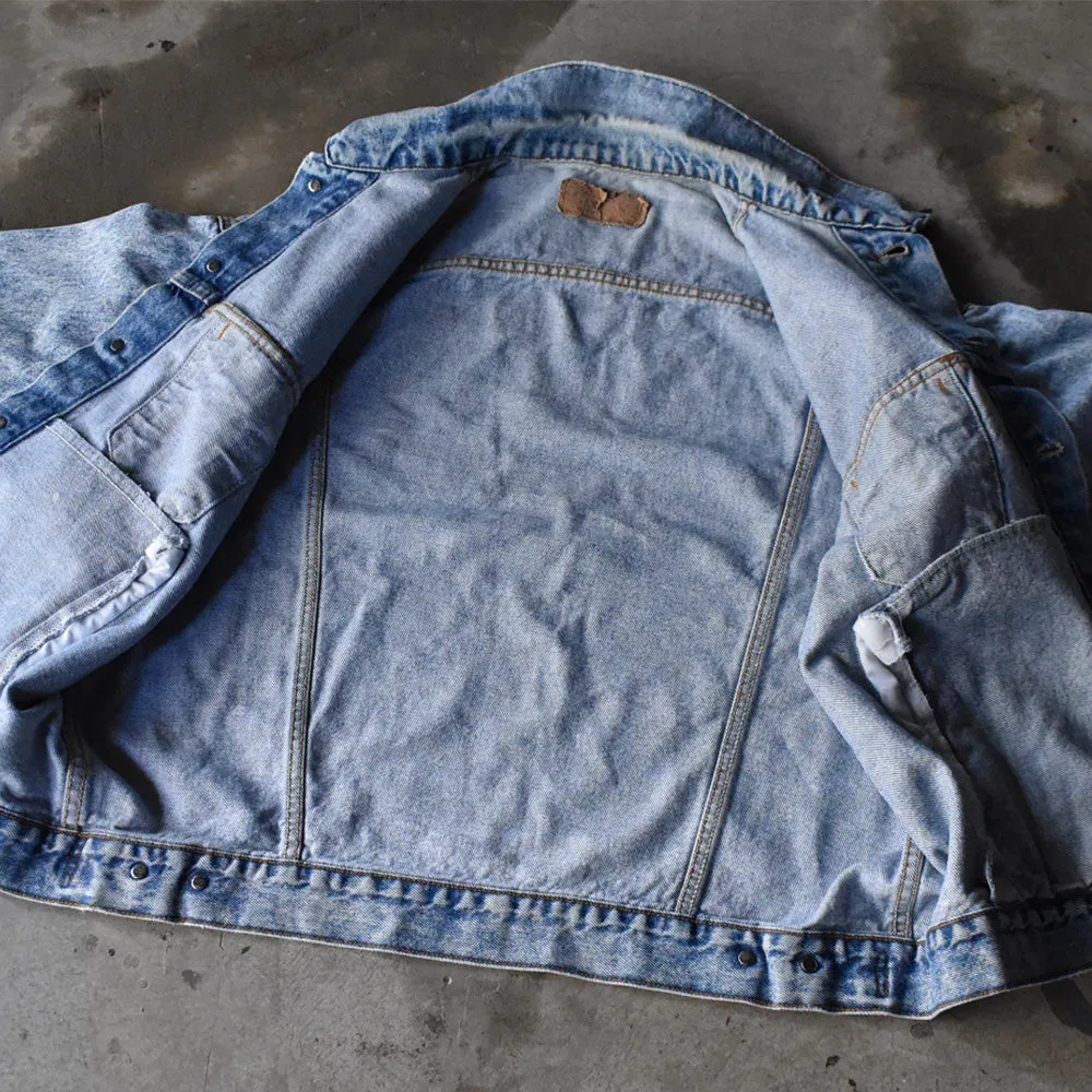 90’s Levi's 70507 ケミカルウォッシュ デニムジャケット USA製 240401