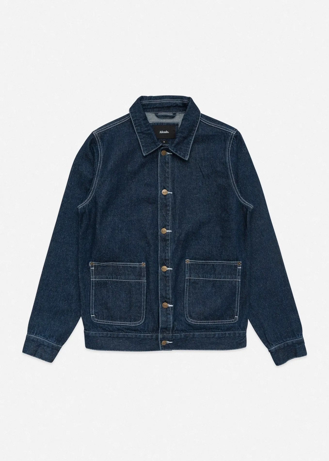 Afends Mens Rail Road - Denim Jacket