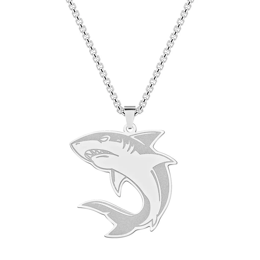 Amazing Minimalist Shark Necklace