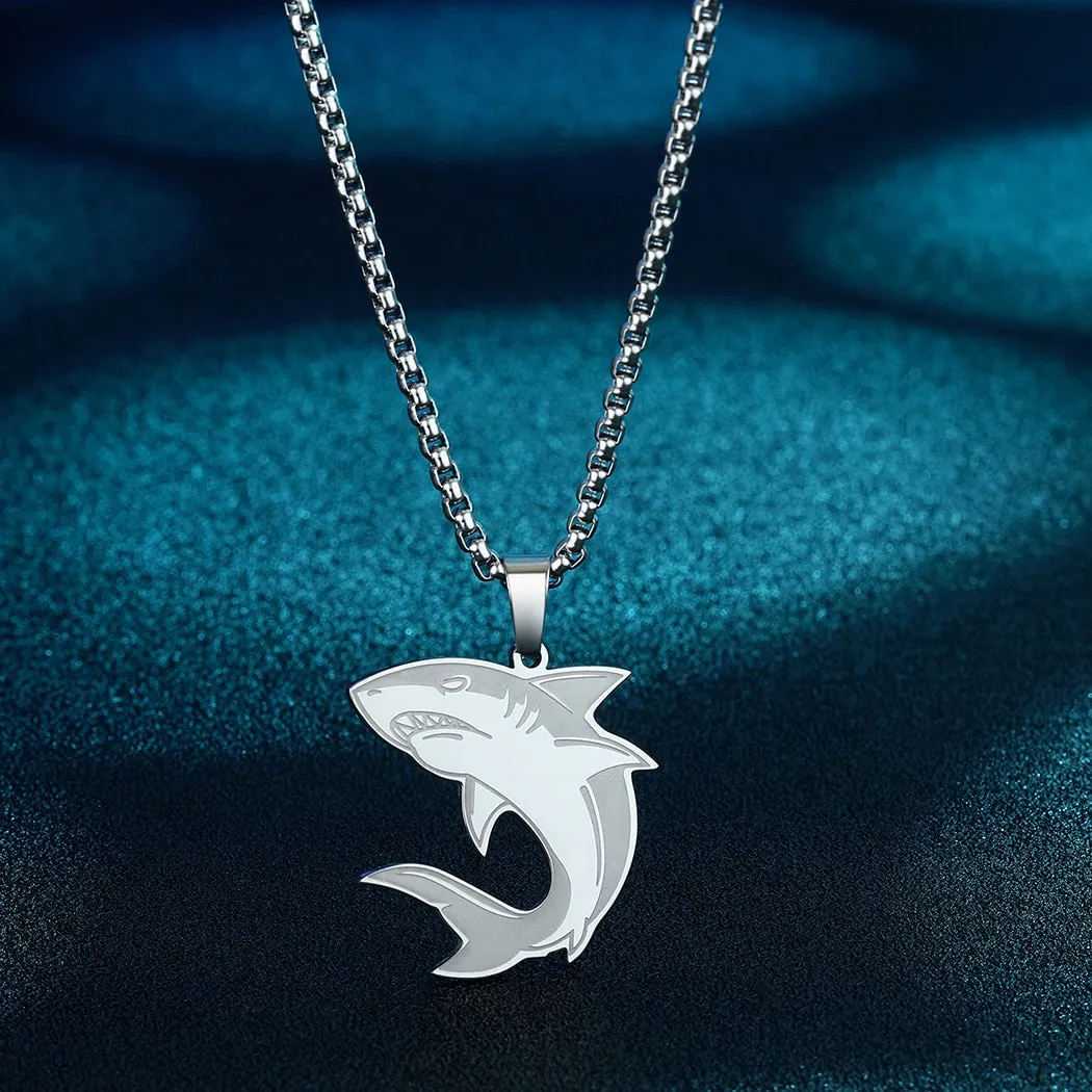 Amazing Minimalist Shark Necklace