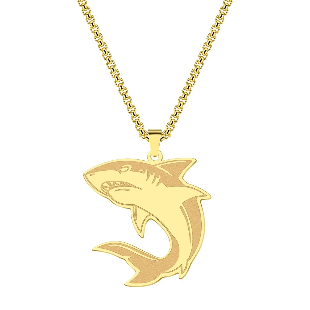 Amazing Minimalist Shark Necklace