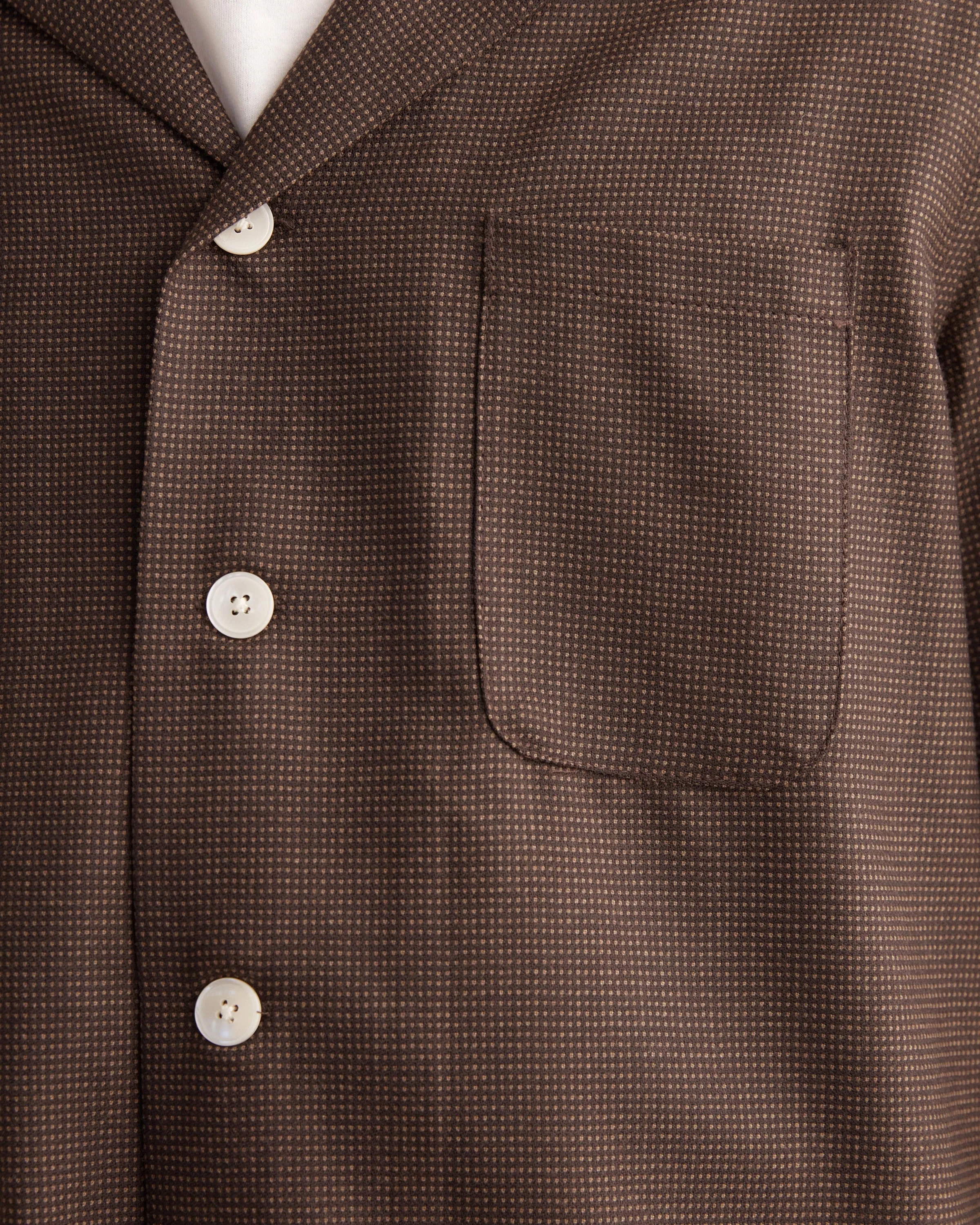 Amber Speckle Overshirt - M/L