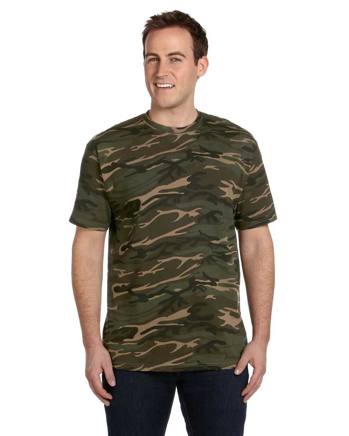 Anvil 939 Midweight Camouflage T-Shirt