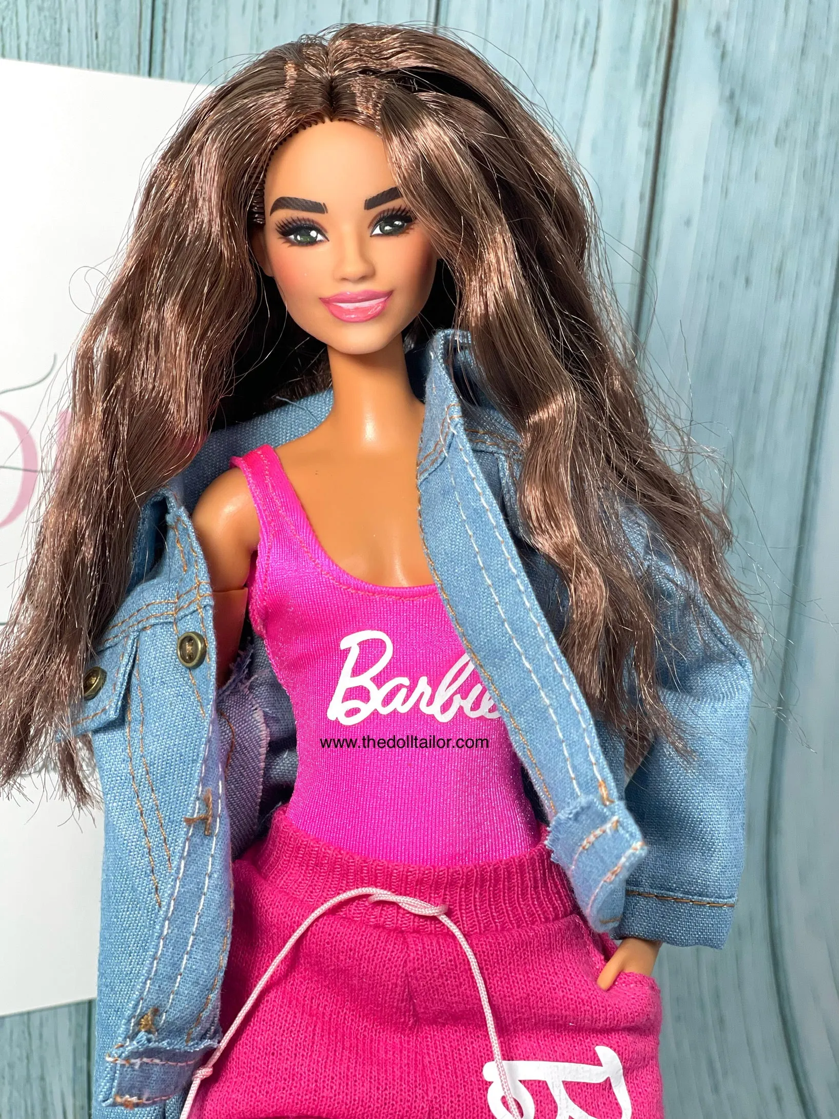 Barbie doll Jean jacket