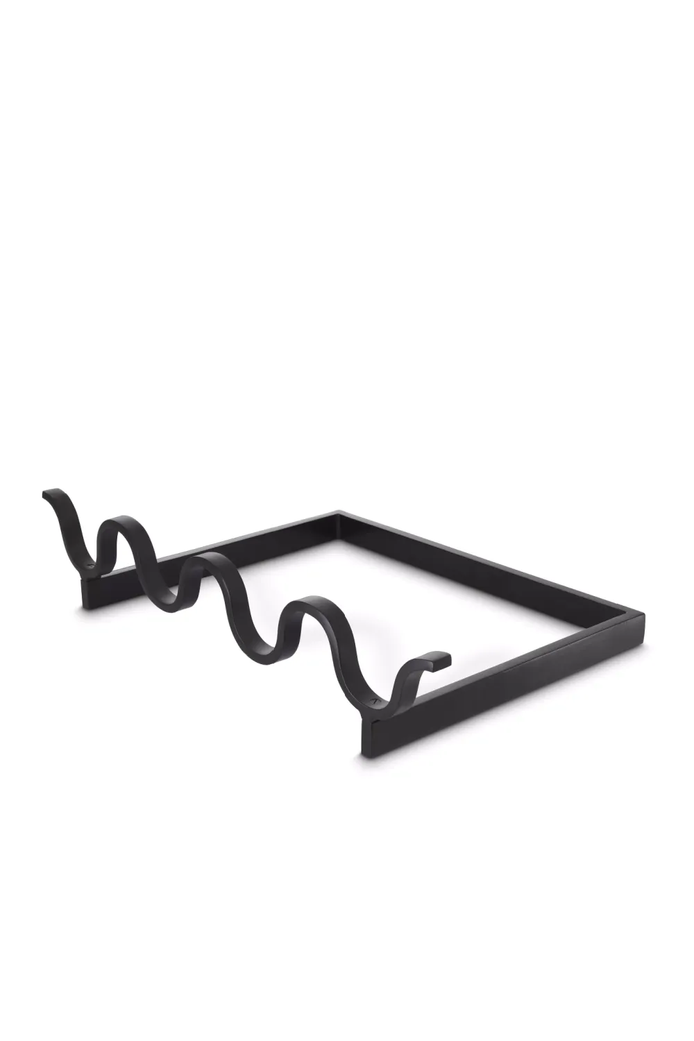 Black Minimalist Andiron | Eichholtz Barlieu