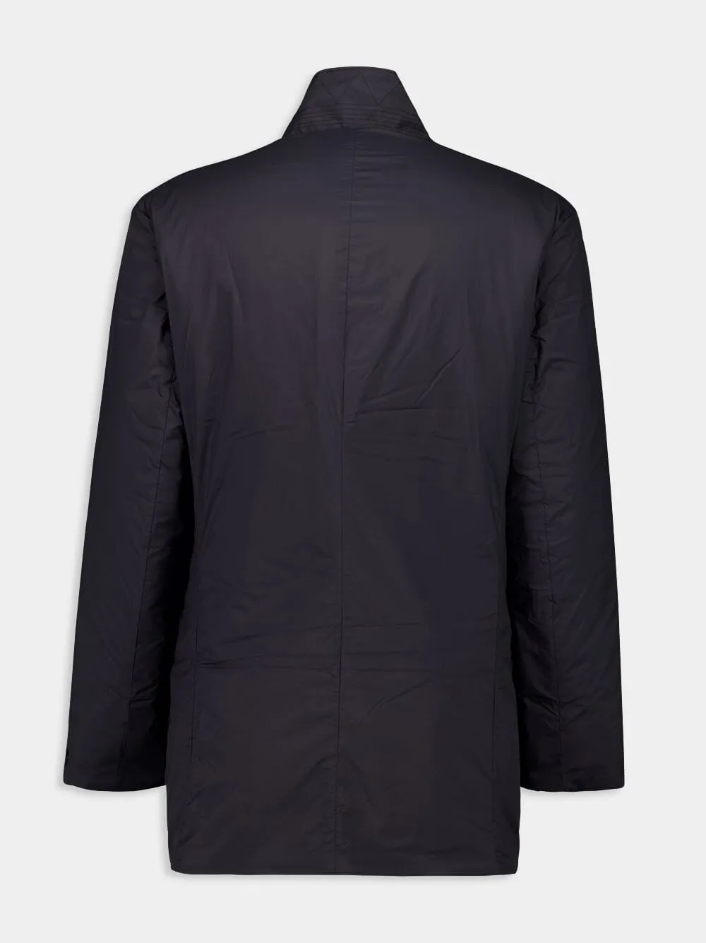 Black Multi-Pocket Padded Jacket