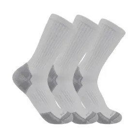 Carhartt Men's Crew Sock 3-Pack - Grey