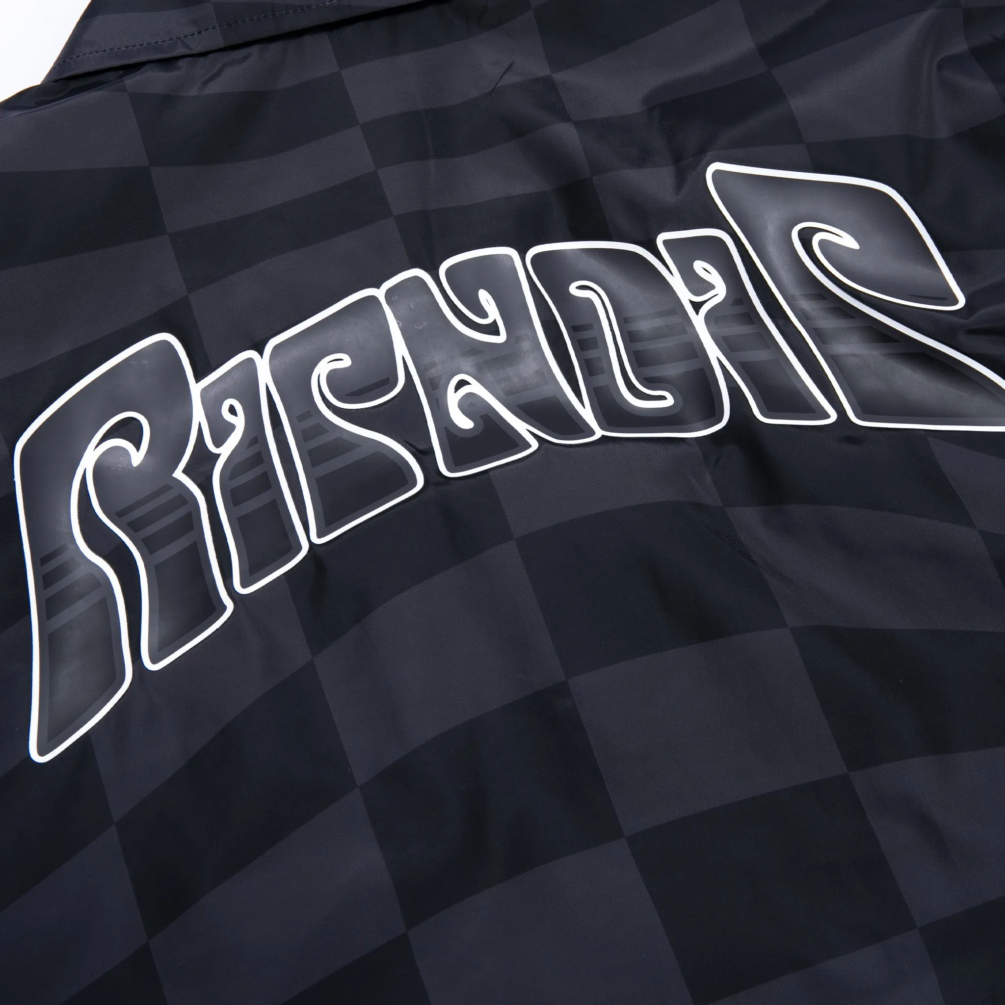 Checked Coaches Jacket (Black/Charcoal)