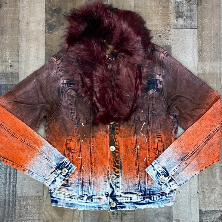 Create Tmrw- 3 tone denim jacket