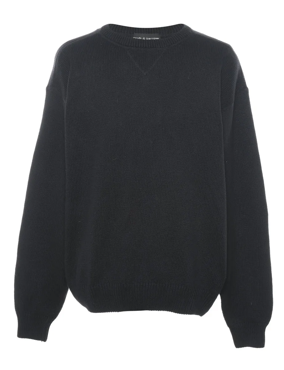 Croft & Barrow Black Jumper - XL