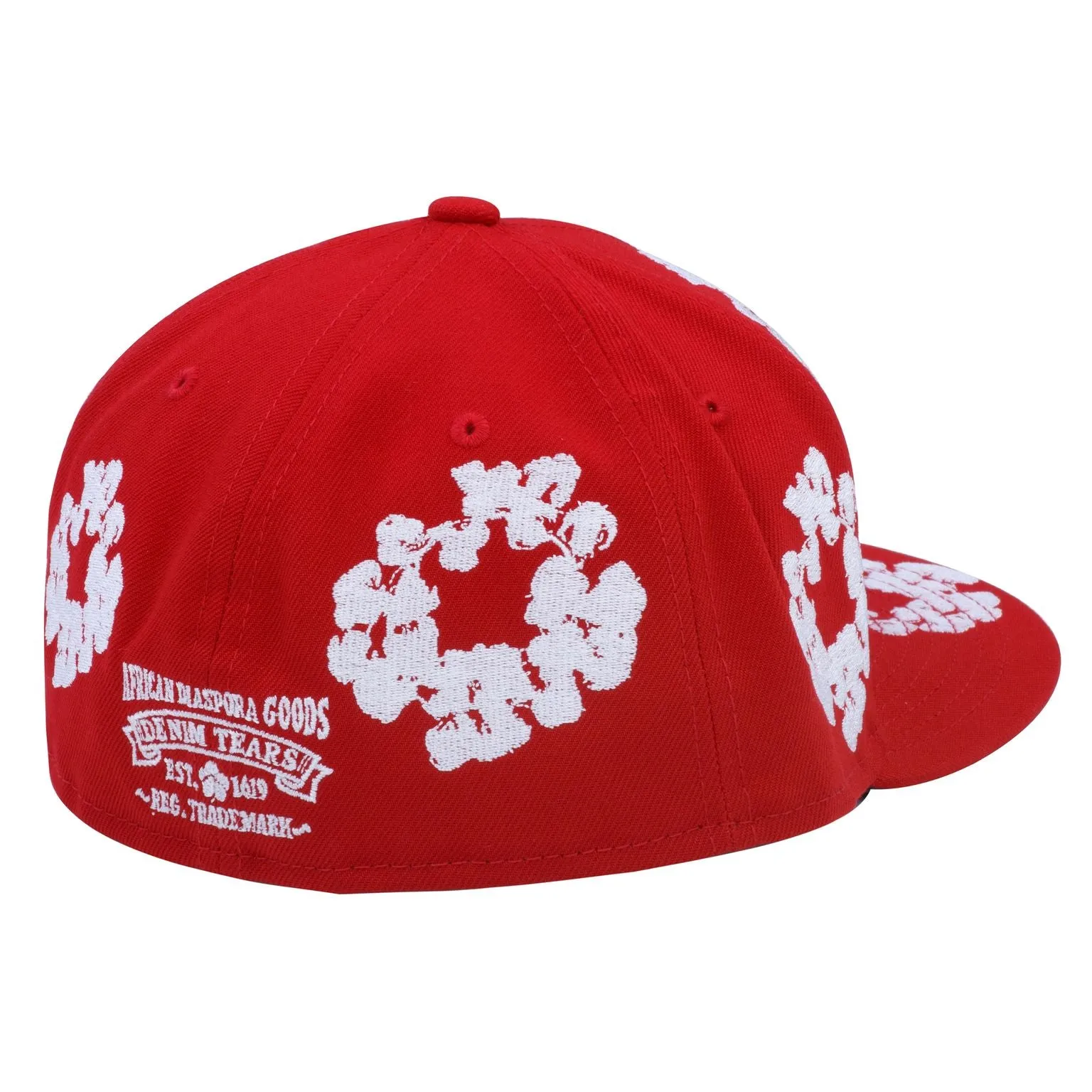 Denim Tears New Era Cotton Wreath 59/50 Red