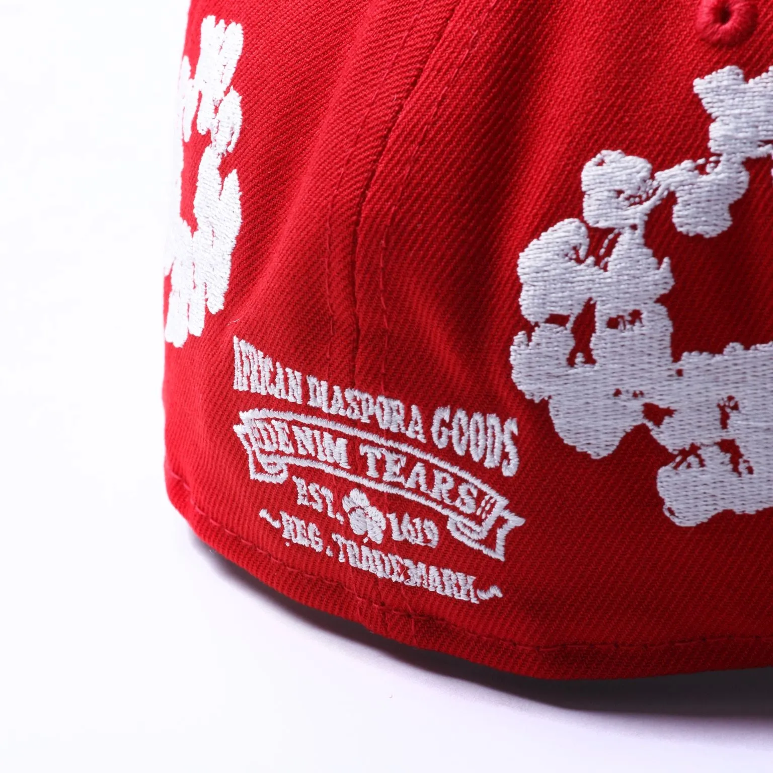 Denim Tears New Era Cotton Wreath 59/50 Red