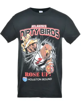 Dirty Birds Atlanta Printed T-shirt - S