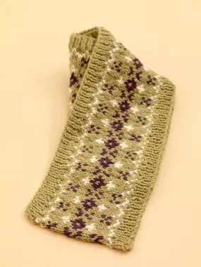 Fair Isle Scarf Pattern (Knit)