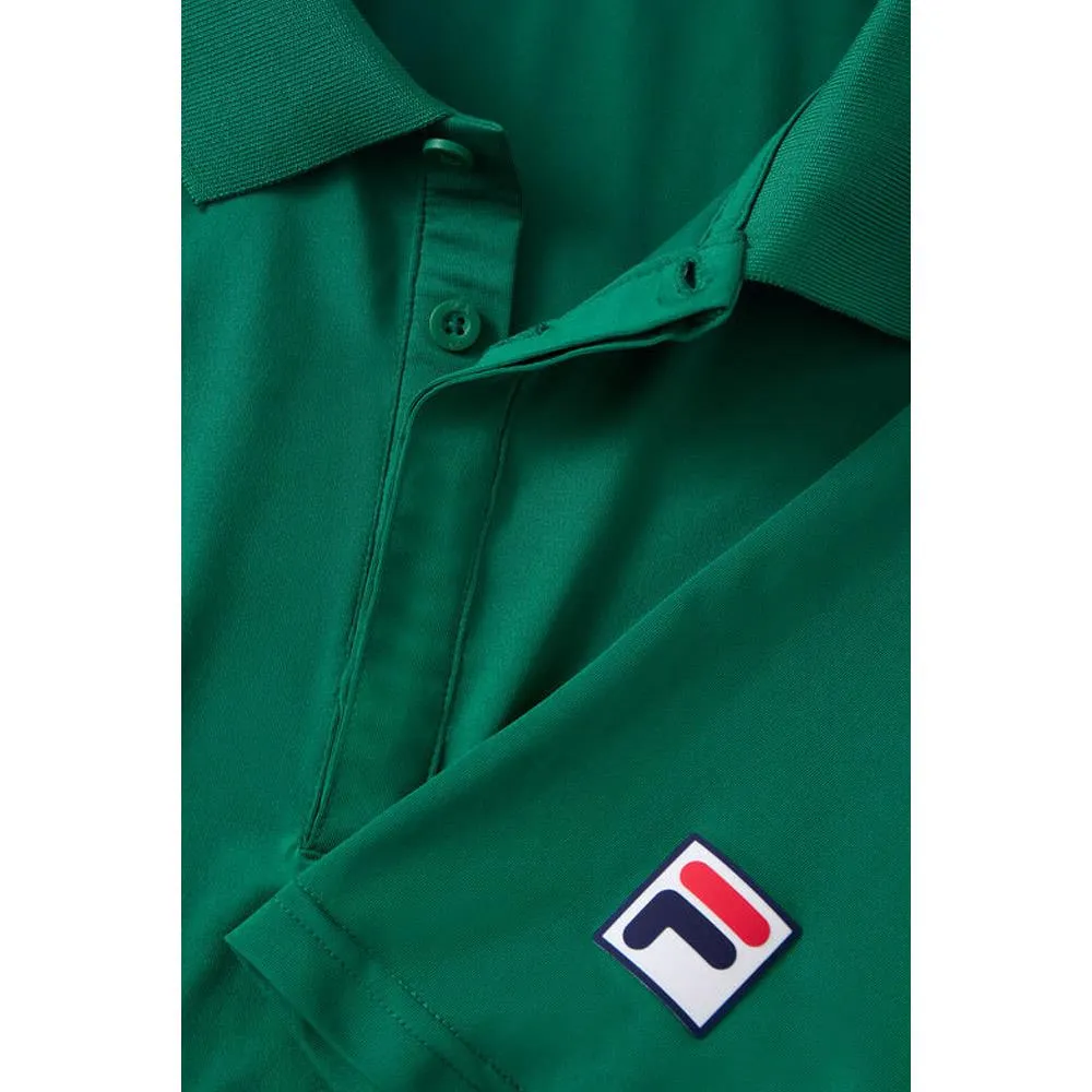 Fila Men's Essentials Tennis Polo - Green Jacket