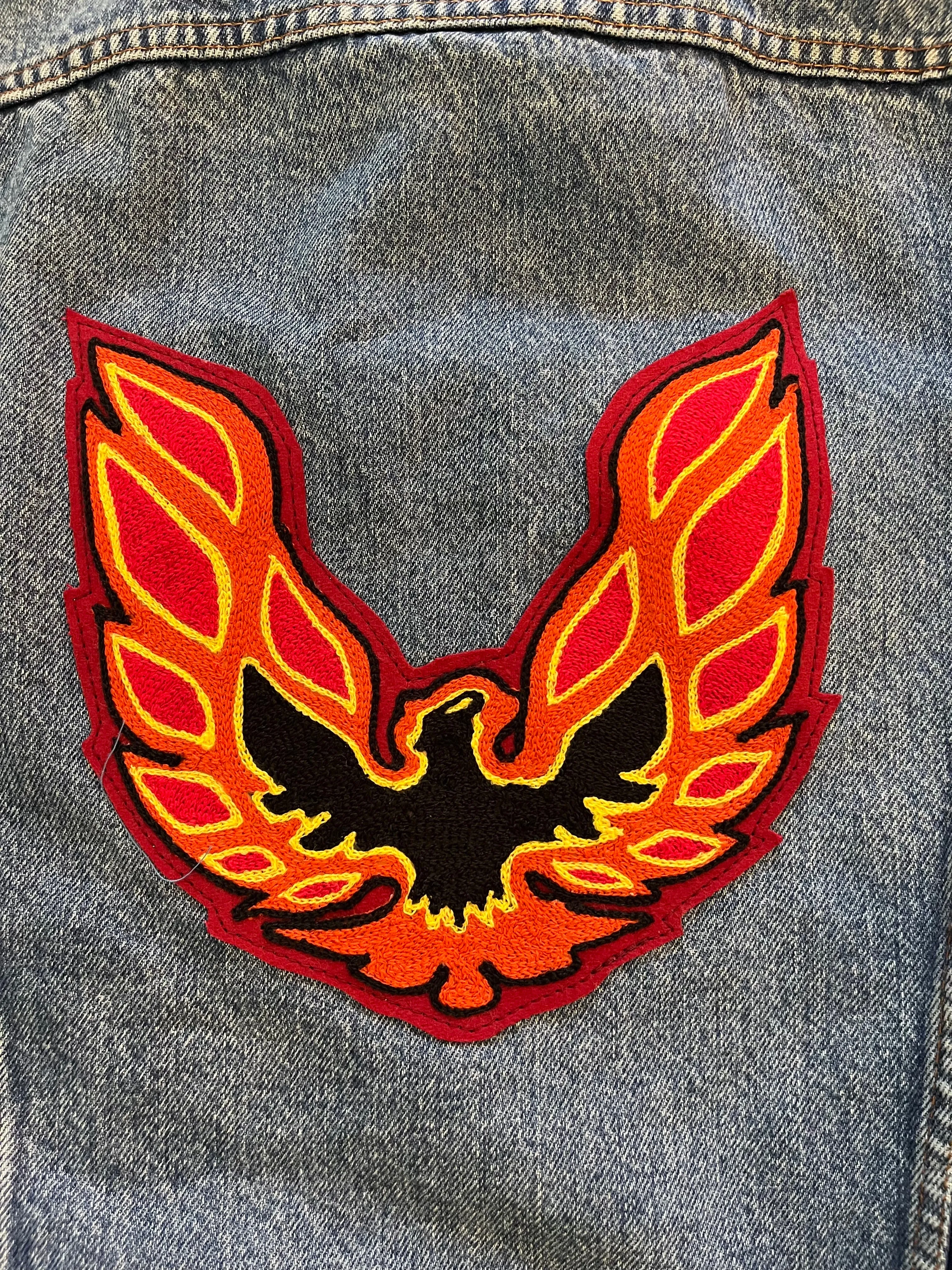 Firebird chainstitched Levi jacket