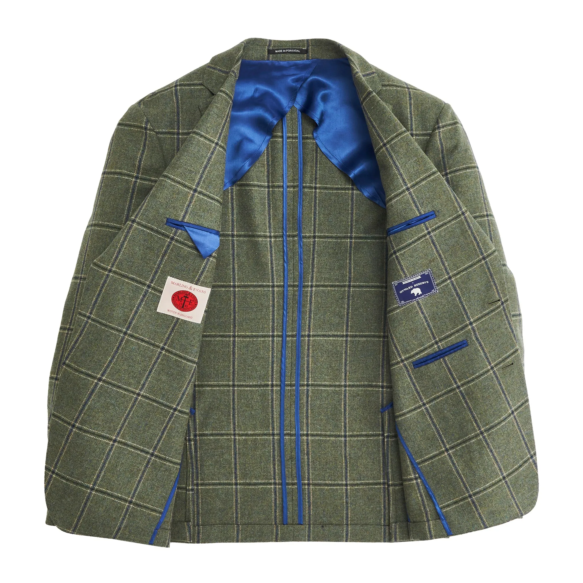 Forest Biome Windowpane Sport Coat - Forest Biome