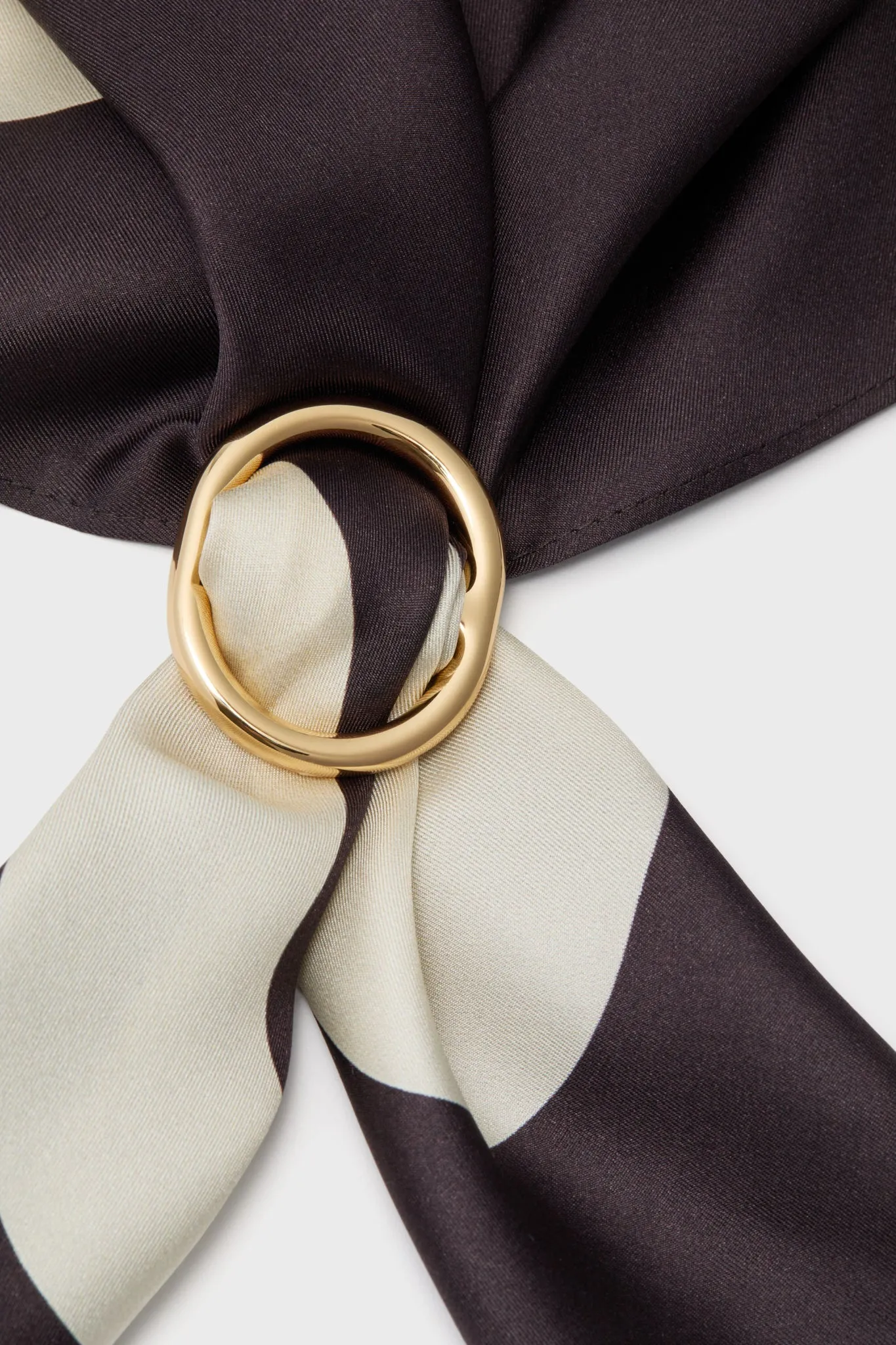 Gold Scarf Ring