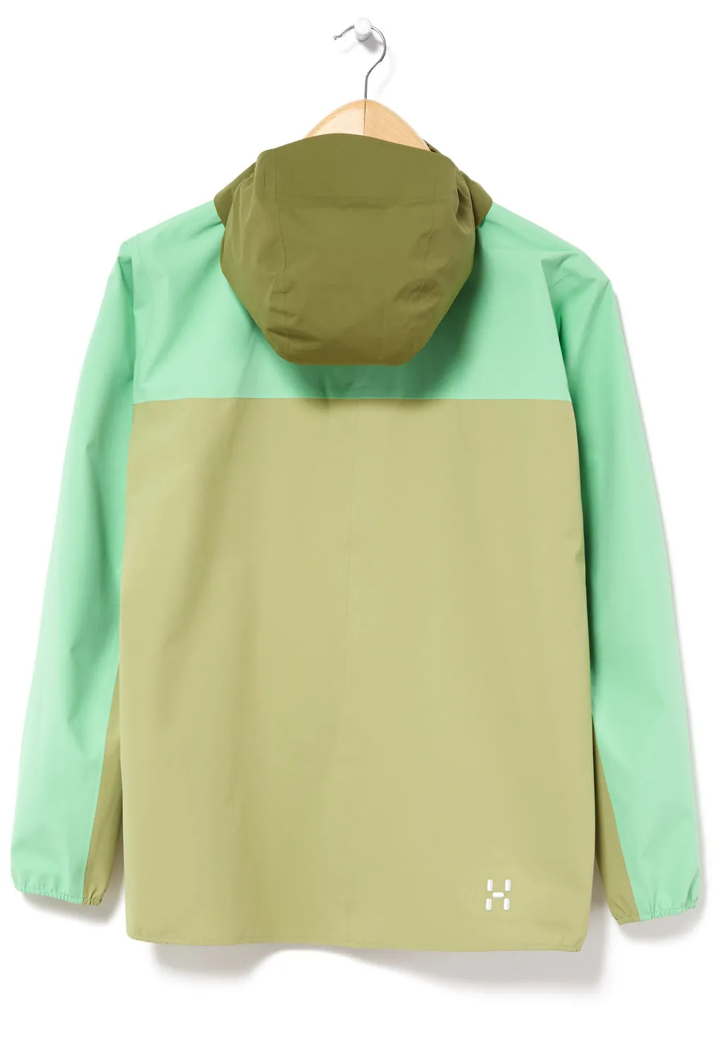 Haglöfs Women's Sparv Proof Anorak - Mint Stone/Thyme Green