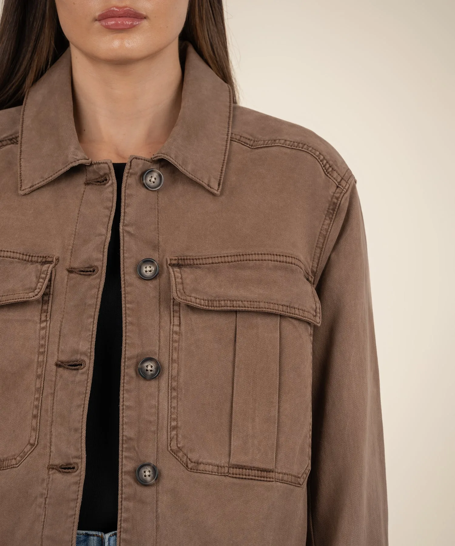 Hendrix Pleated Pocket Jacket