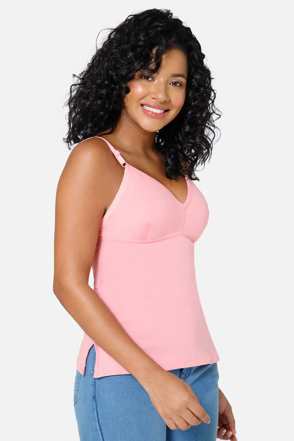 Intimacy Full Coverage Adjustable Cotton Bra Slip – IN11 | Non-Padded & Sweat-Absorbent Design