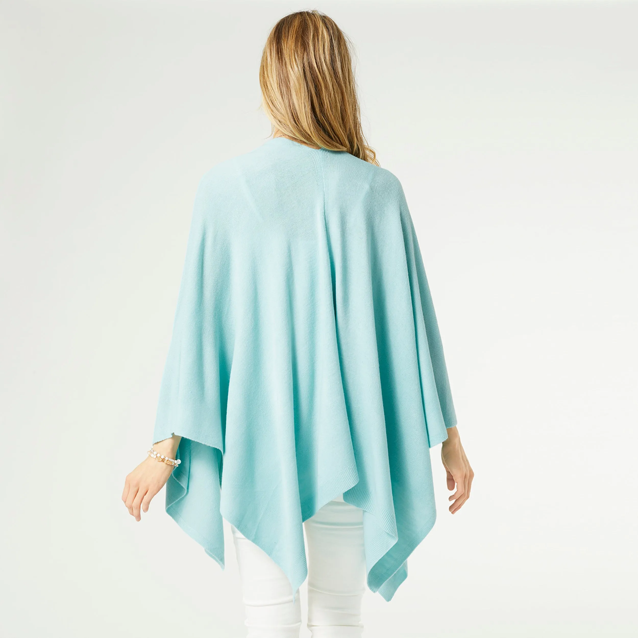 Kiara Lightweight Wrap - Aqua