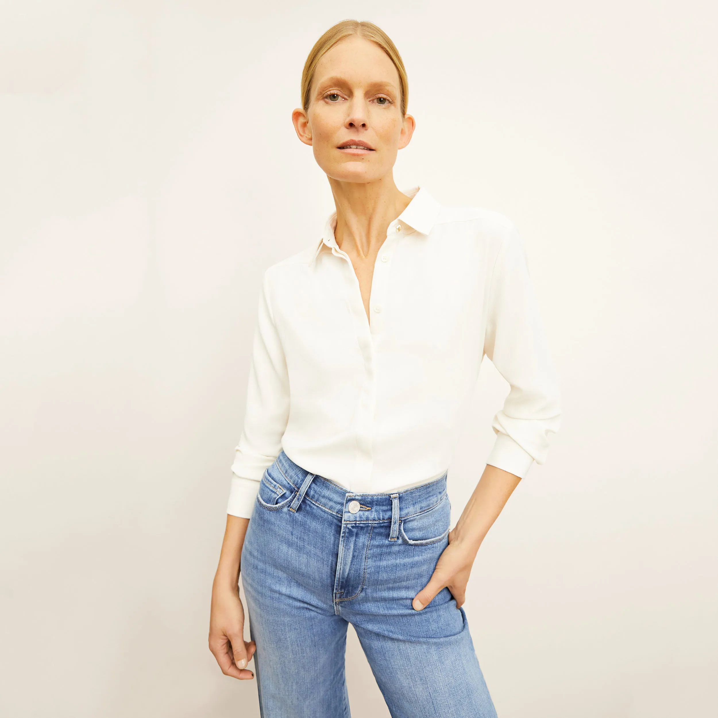 Lagarde Shirt - Eco Soft Wave :: Alabaster