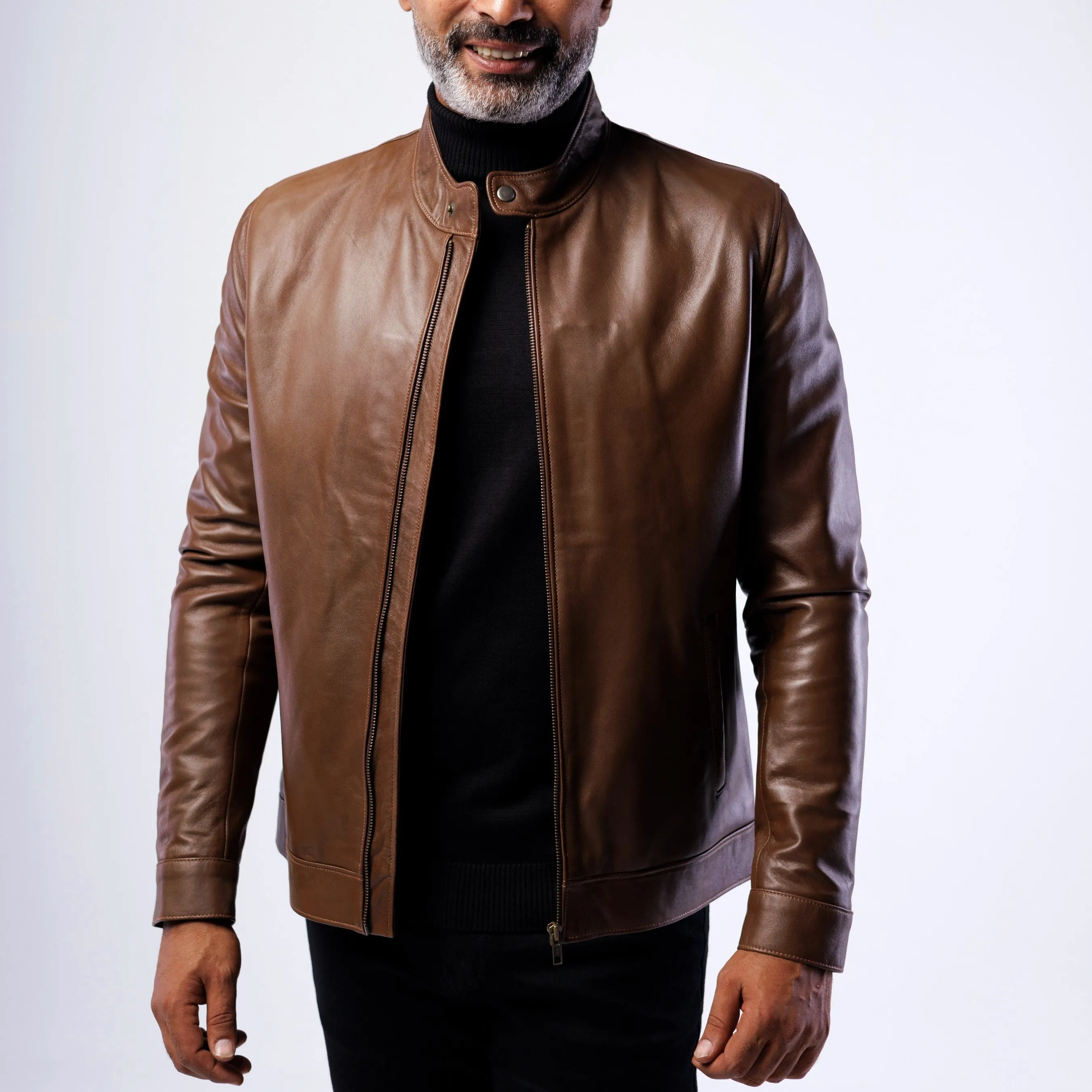 Lambskin Minimalist Jacket