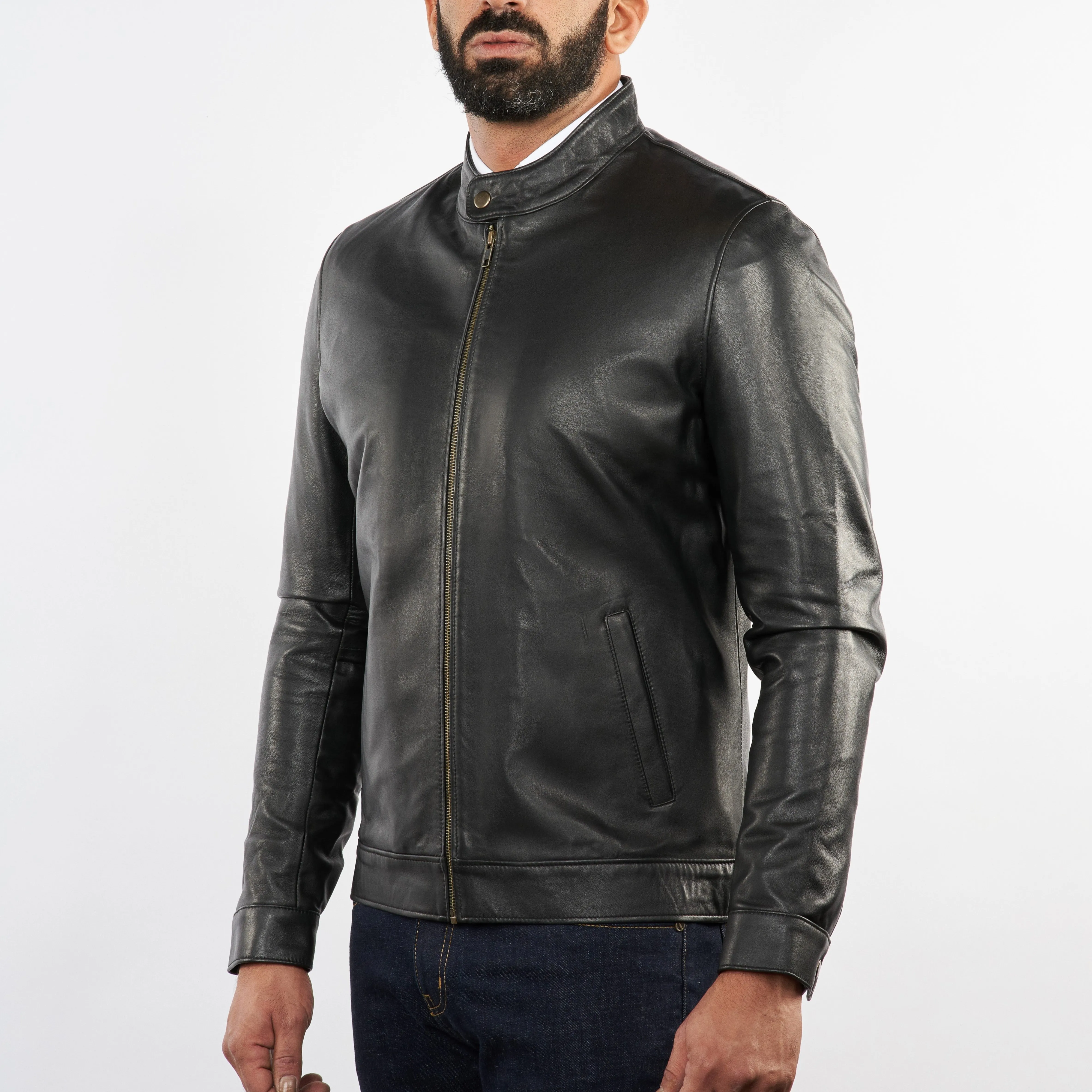 Lambskin Minimalist Jacket