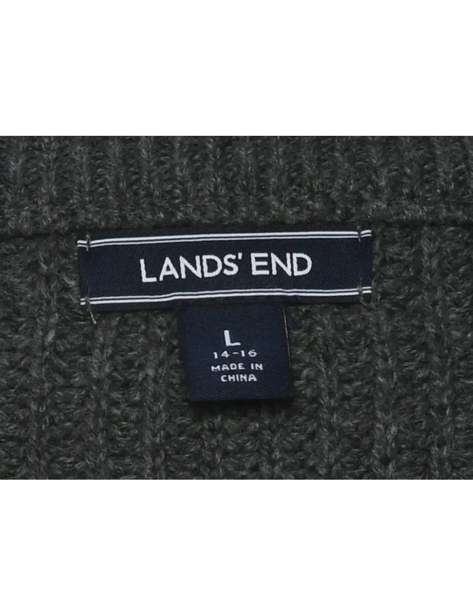 Land's End Jumper Dress - L