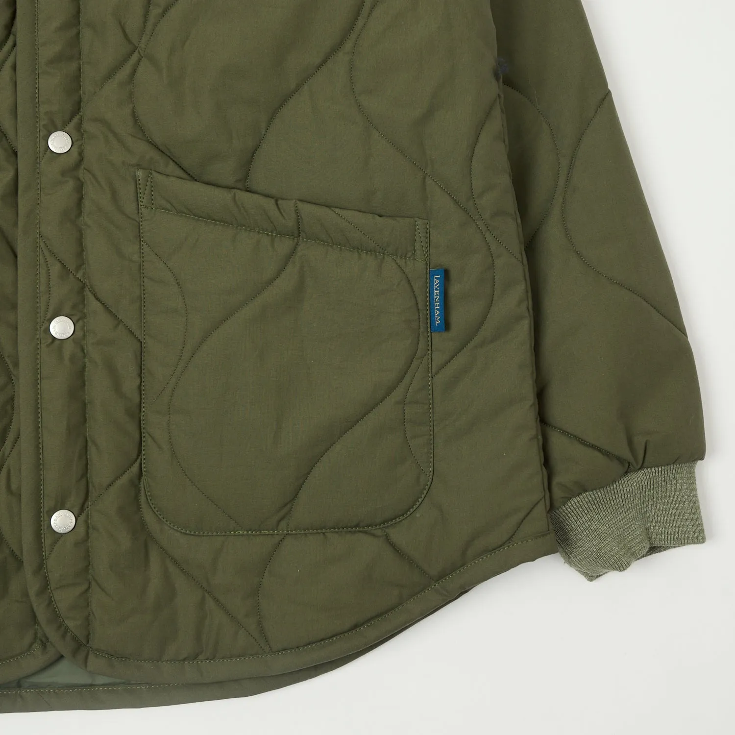 Lavenham Quilt Liner Jacket - Olive Green