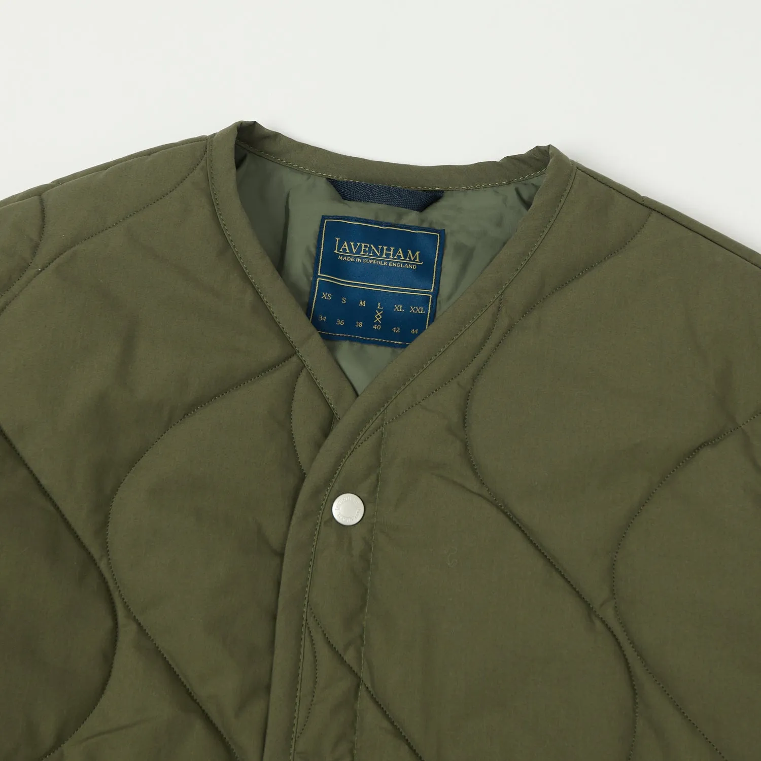 Lavenham Quilt Liner Jacket - Olive Green