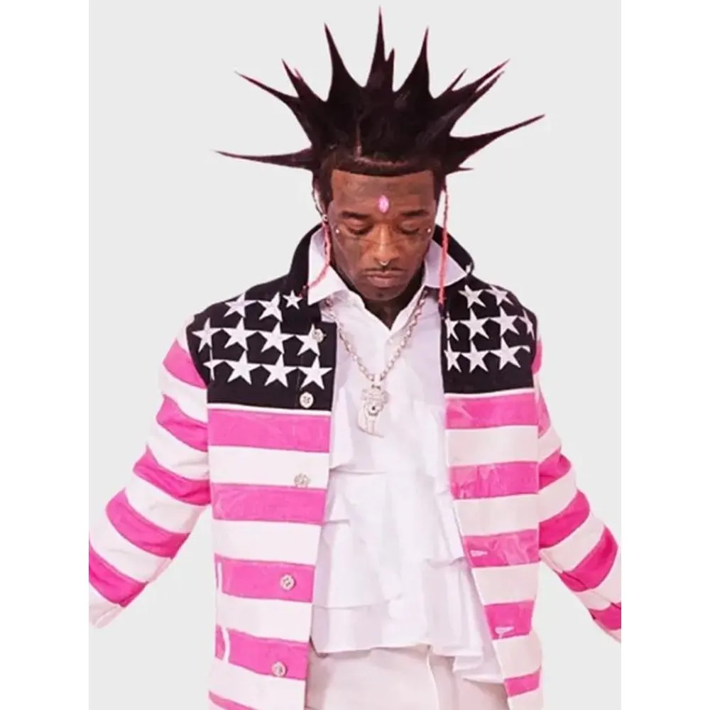 Lil Uzi Vert American Flag Jacket