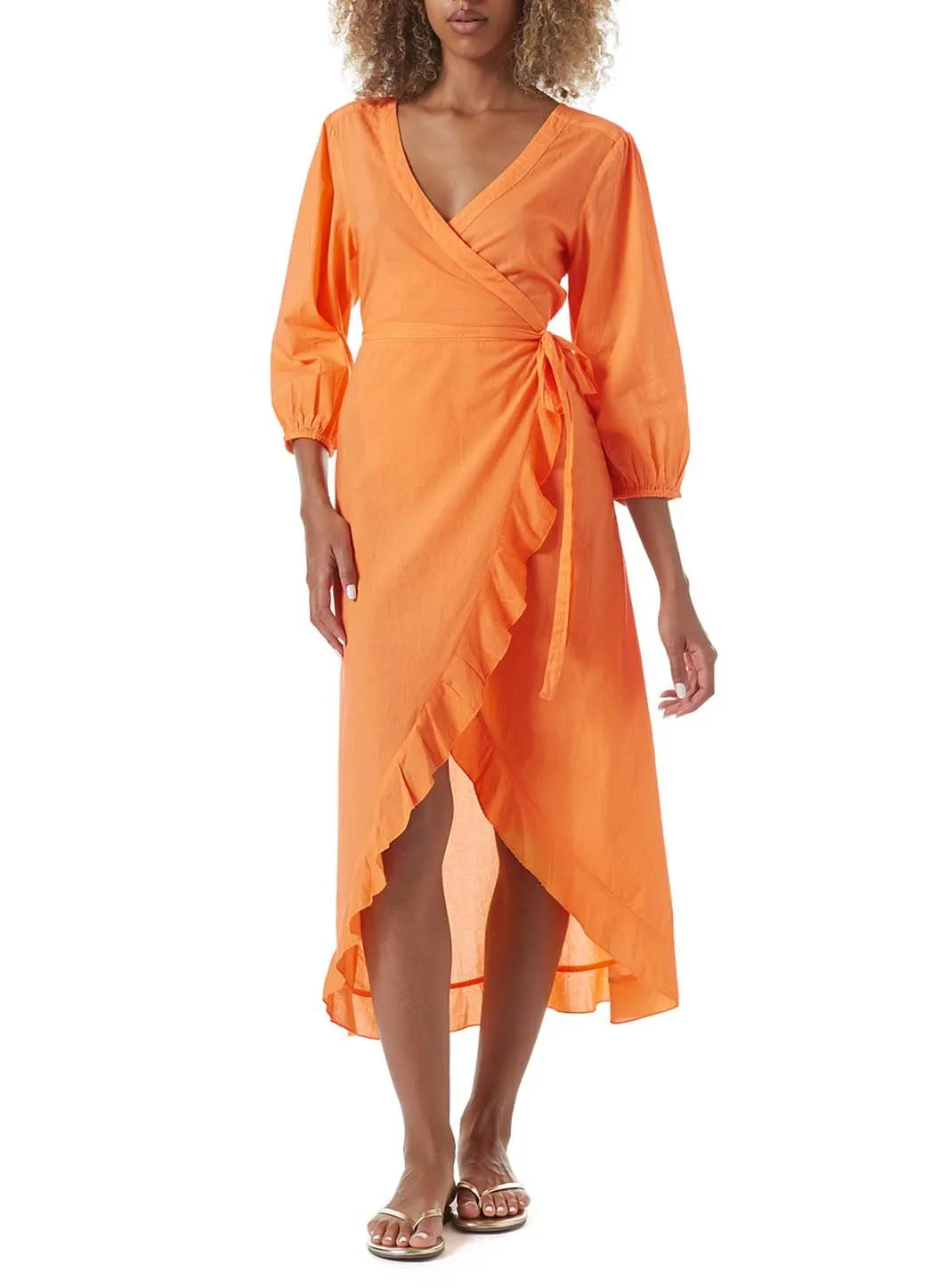 Linsay Orange Dress