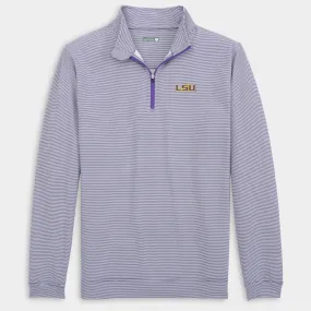 LSU Pinstripe Venture Performance Quarter-Zip