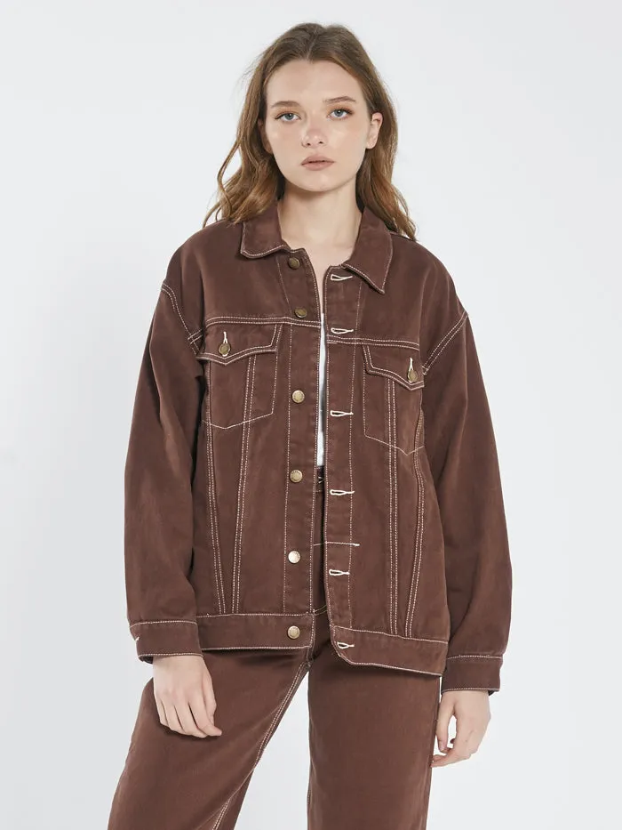 Madi Jacket - Washed Cocoa