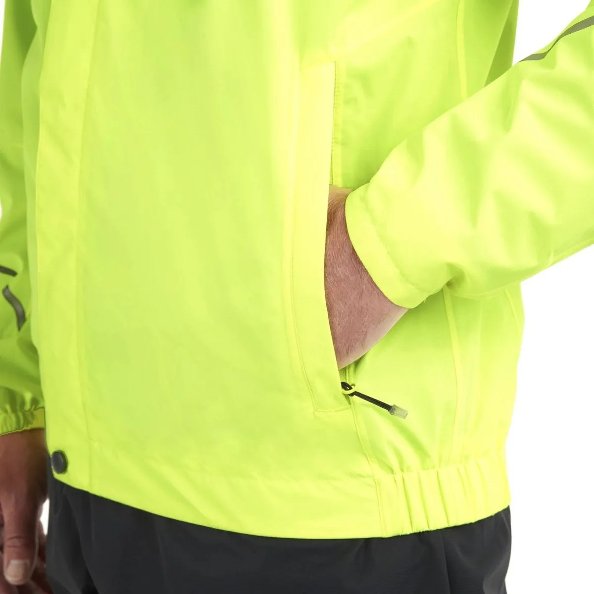 Madison Protec 2-Layer Hi-Vis Yellow Waterproof Jacket