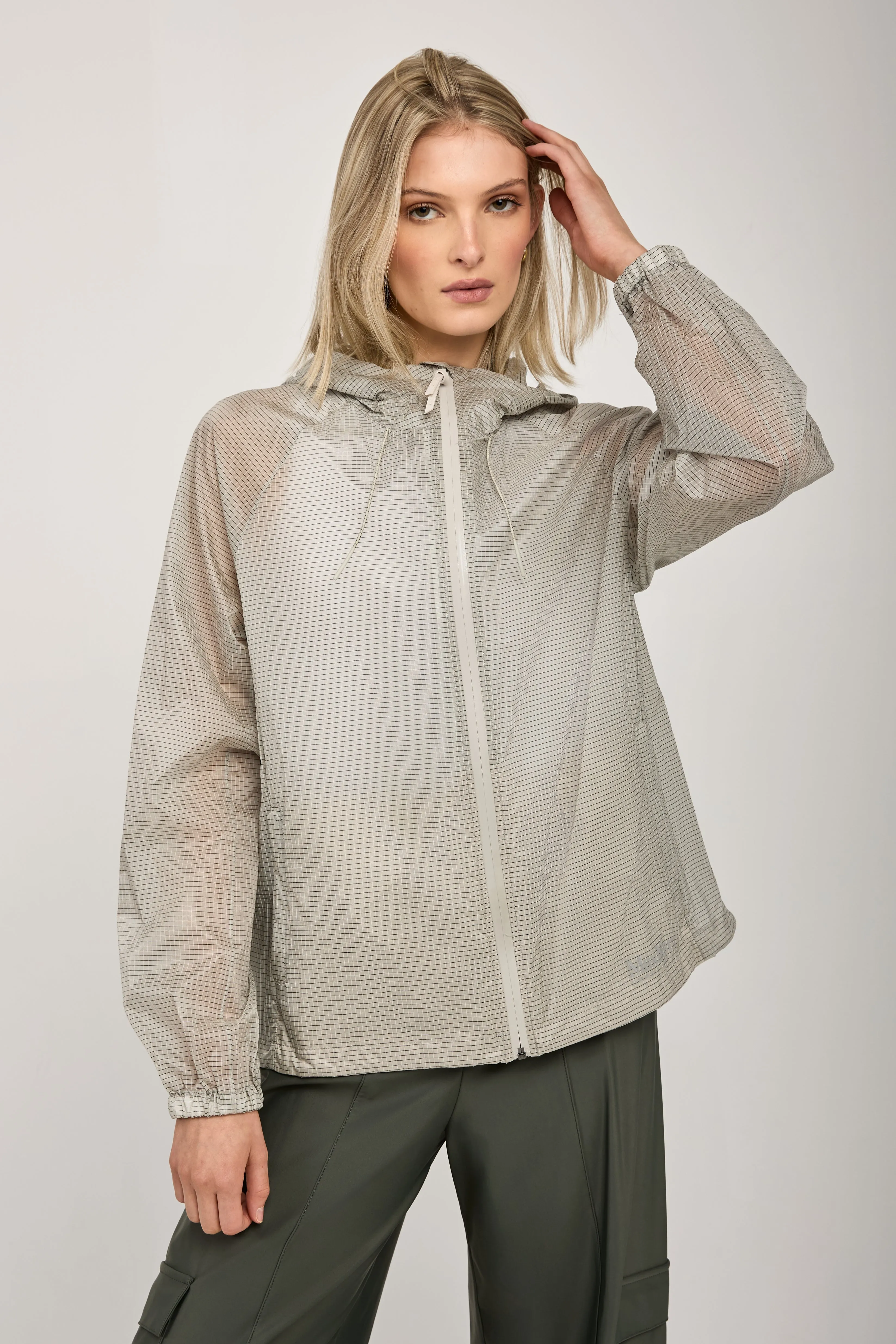 Mendoza Rain Jacket in Stone