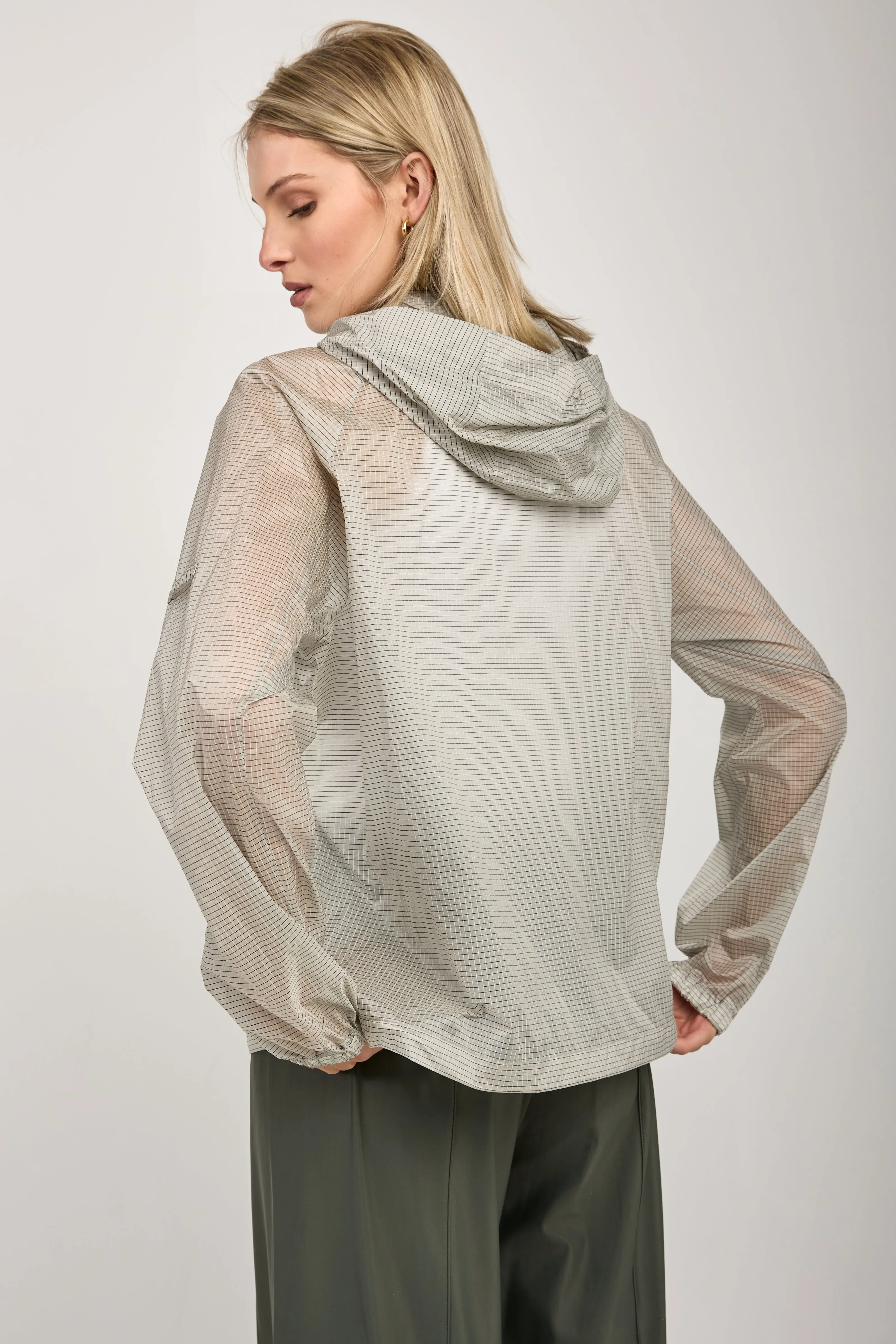 Mendoza Rain Jacket in Stone