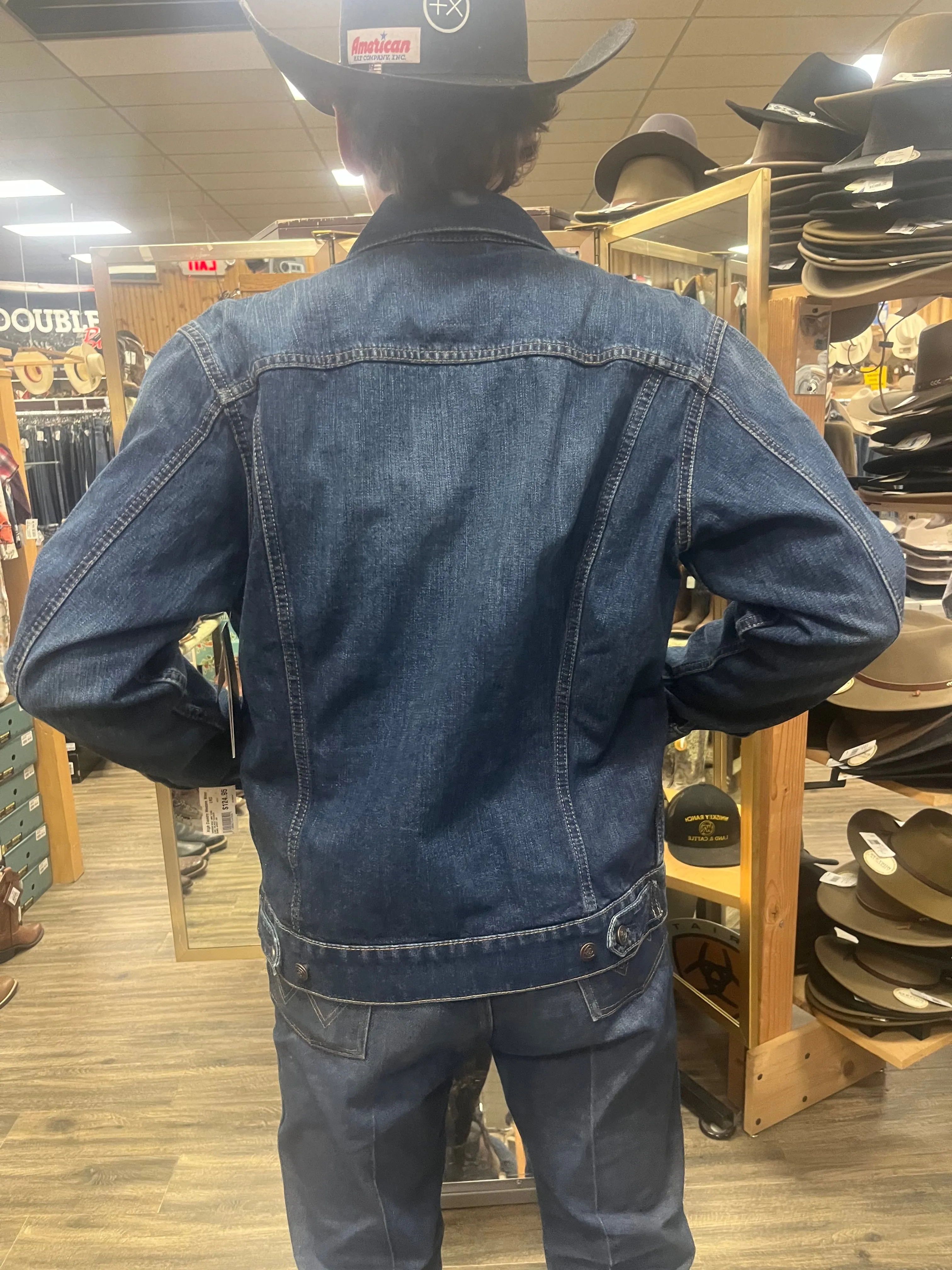 Men's Ariat Denim Team Trucker Jacket #10048255