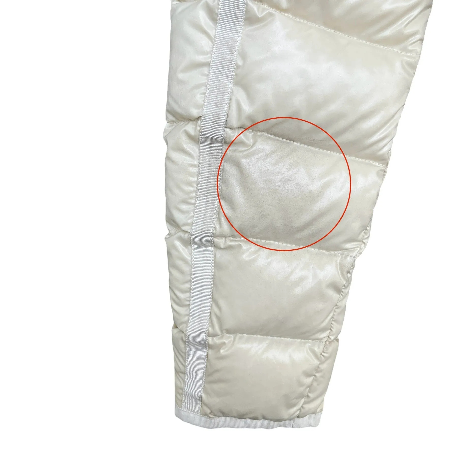 Men's Armoise Down Jacket Cream Size 2 / M