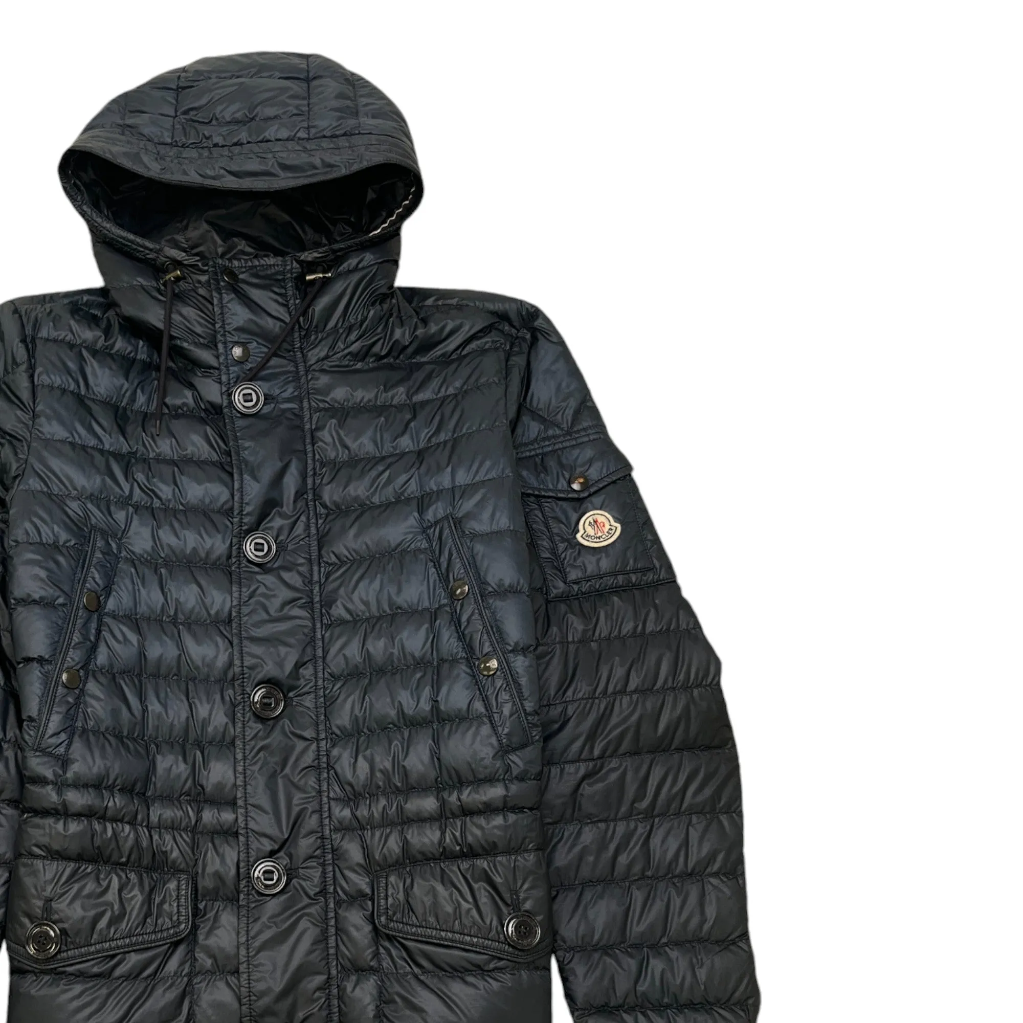 Men's Benjamin Down Jacket Navy Size 3 / L