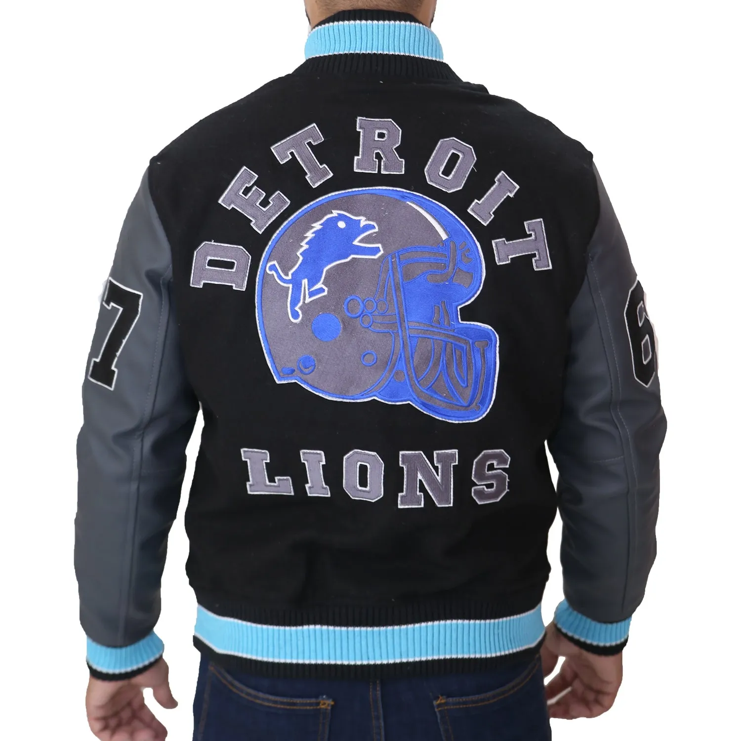 Men's Beverly Hills Cop Axel Foley Detroit Lions Jacket