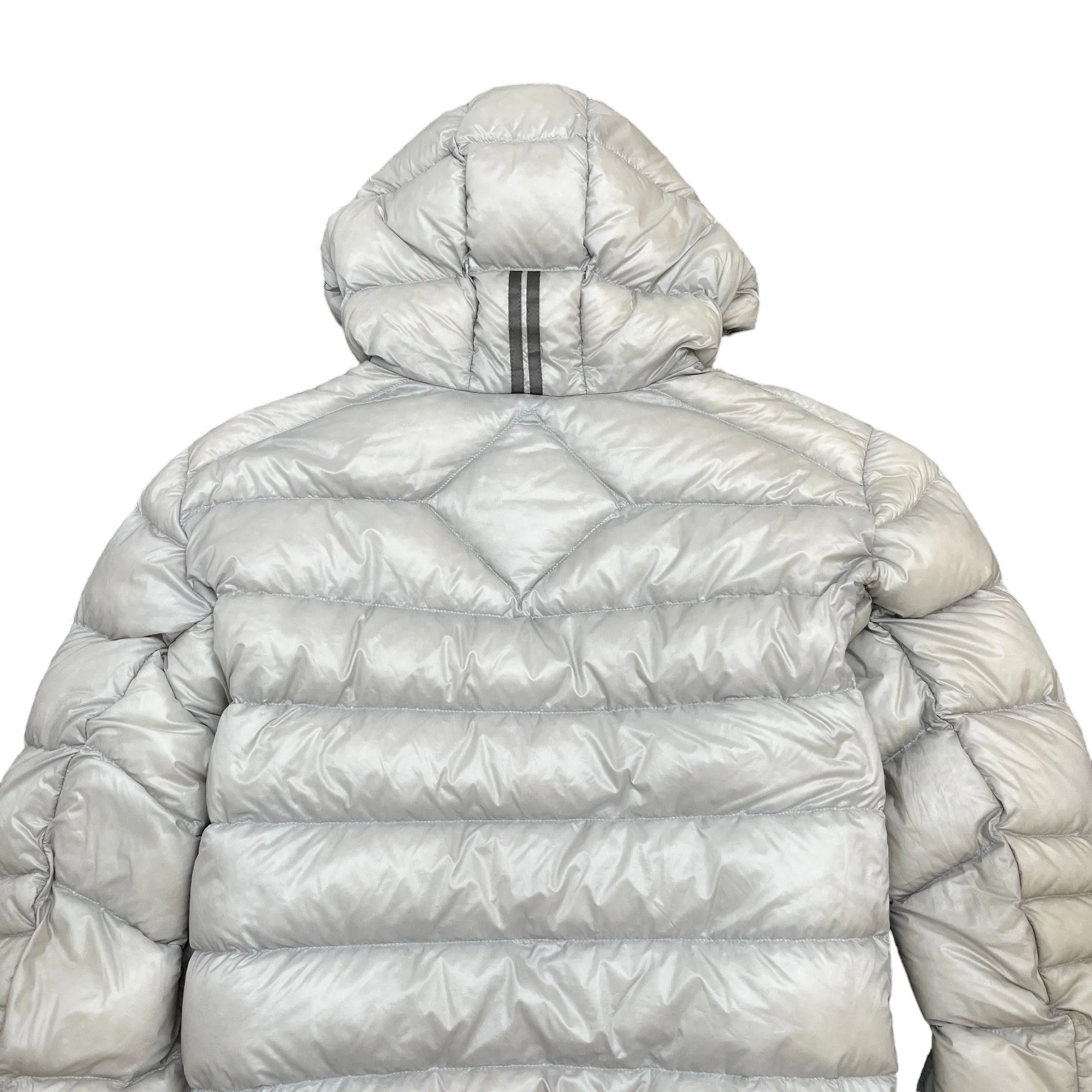 Men's Crofton Down Jacket Grey Size XL