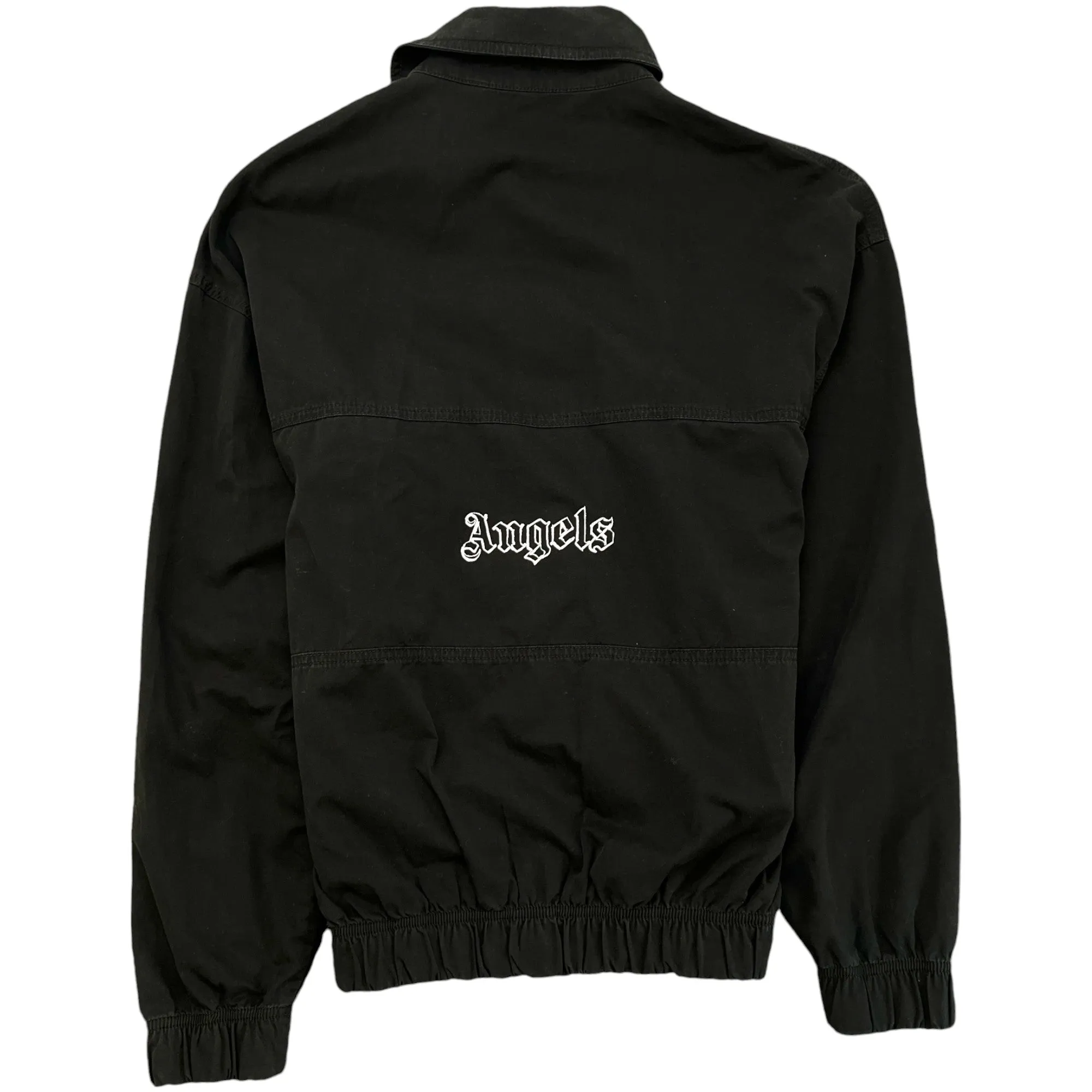 Men's Embroidered Logo Jacket Black Size IT 46 / S