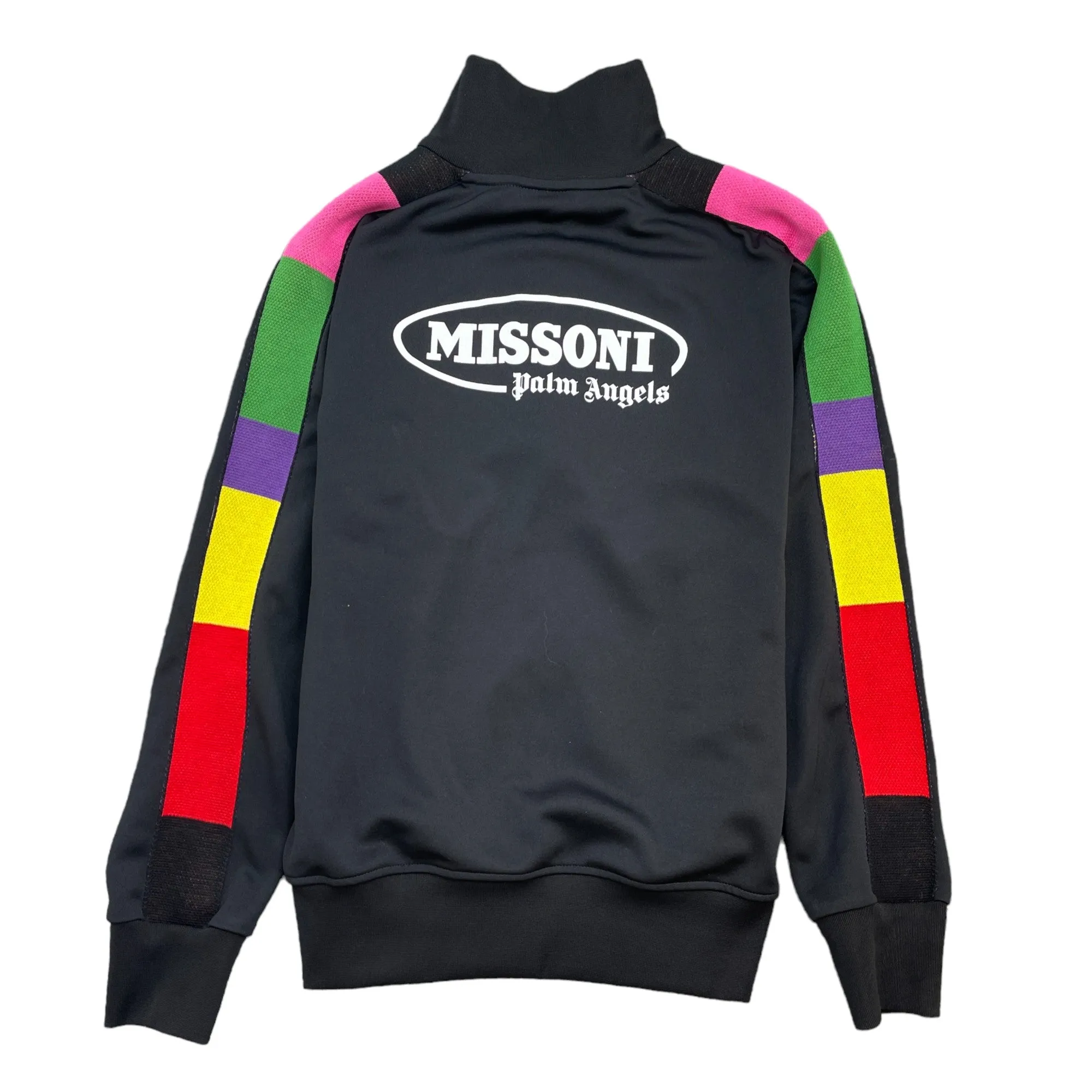 Men's X Missoni Logo Track Jacket Black Size L