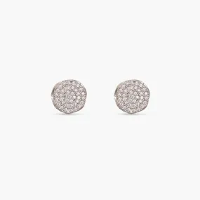 Minimalist CZ Stud Earrings